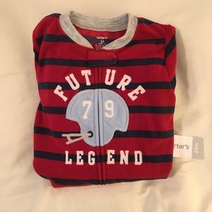 NWT 24M Carter’s football sleeper